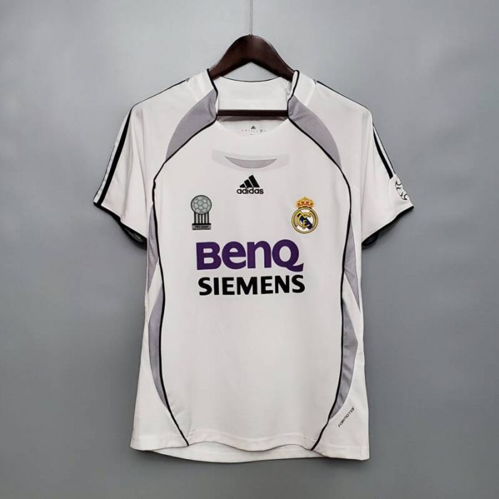 Camiseta RETRO Real Madrid 2006/2007 1 EQUIPACIÓN – DEMON DRIP SHOP